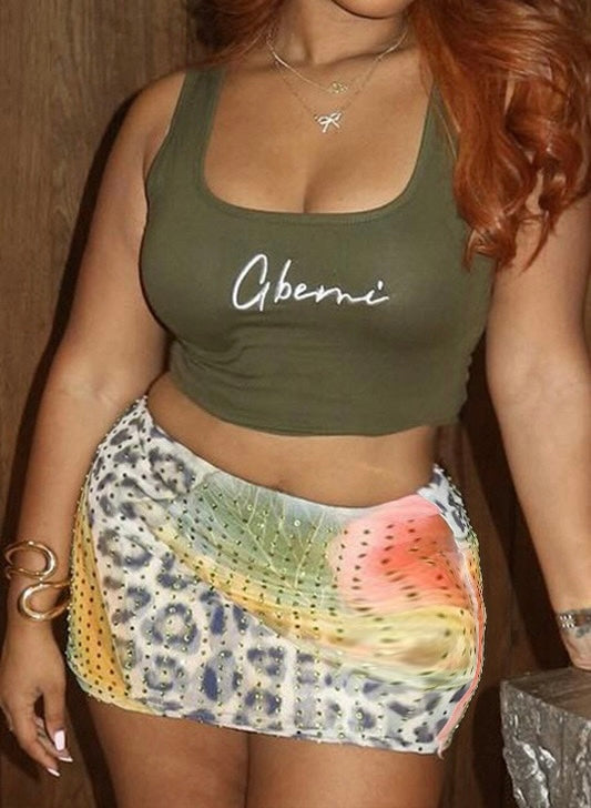 Tropic Mini Skirt